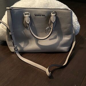 Michael Kors Pebble Taupe/Gray Purse